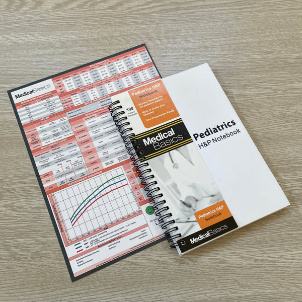 Bulk Order - Pediatrics H&P notebook