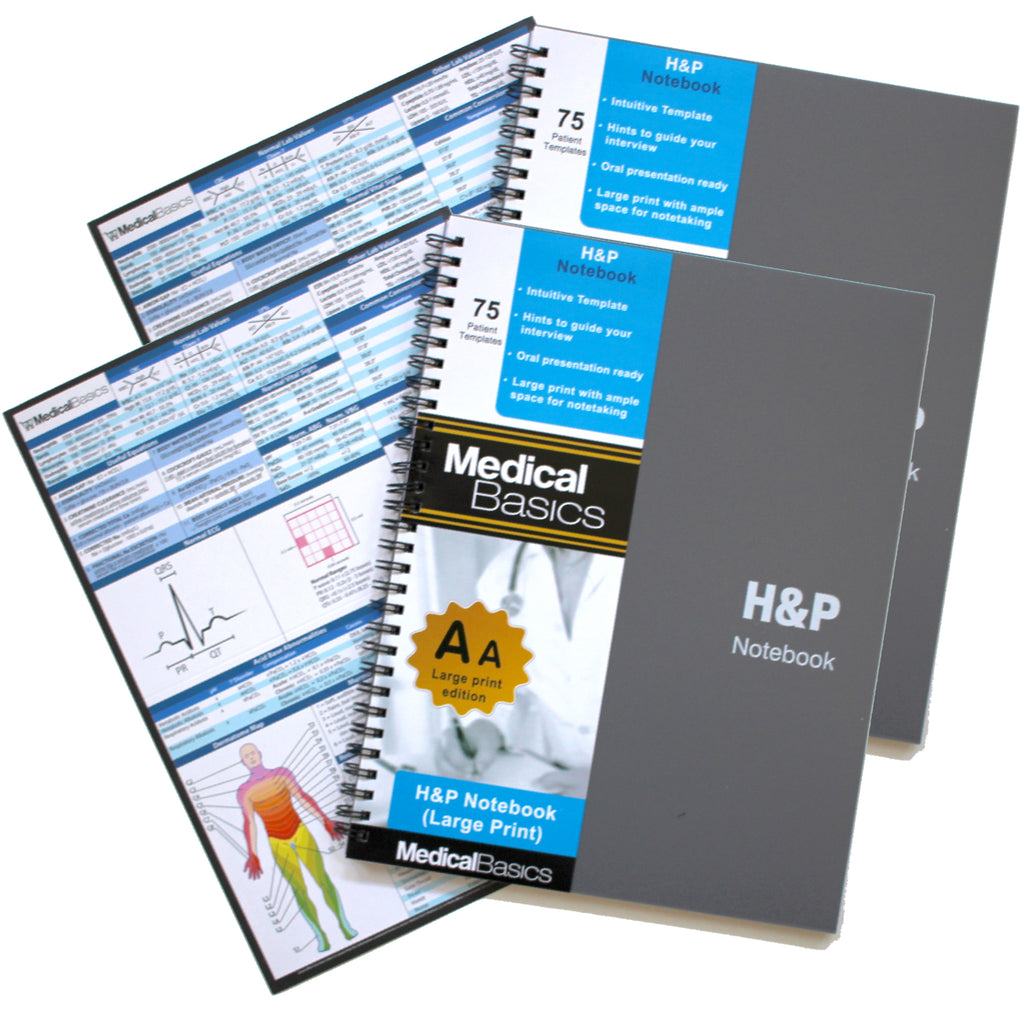 x20 H&P notebook Plus (Larger Print Edition) 8"x11"