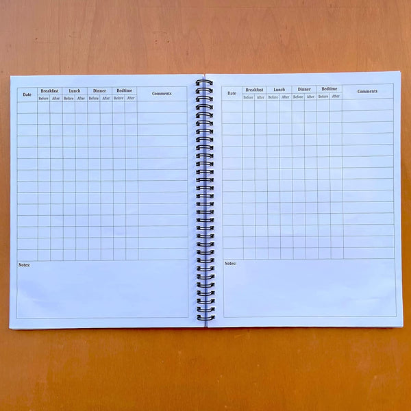 Glucose Log Notebook