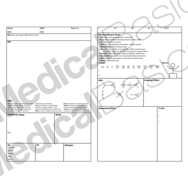 Neurology H&P Notebook